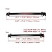 ALAVENTE Roof Rack Cross Bars for Jeep Compass 2011 2012 2013 2014 2015 2016 Crossbars Rooftop Luggage Rack for Compass (Black)