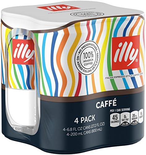 illy Caffe, 6.8 fl oz, 4 Pack