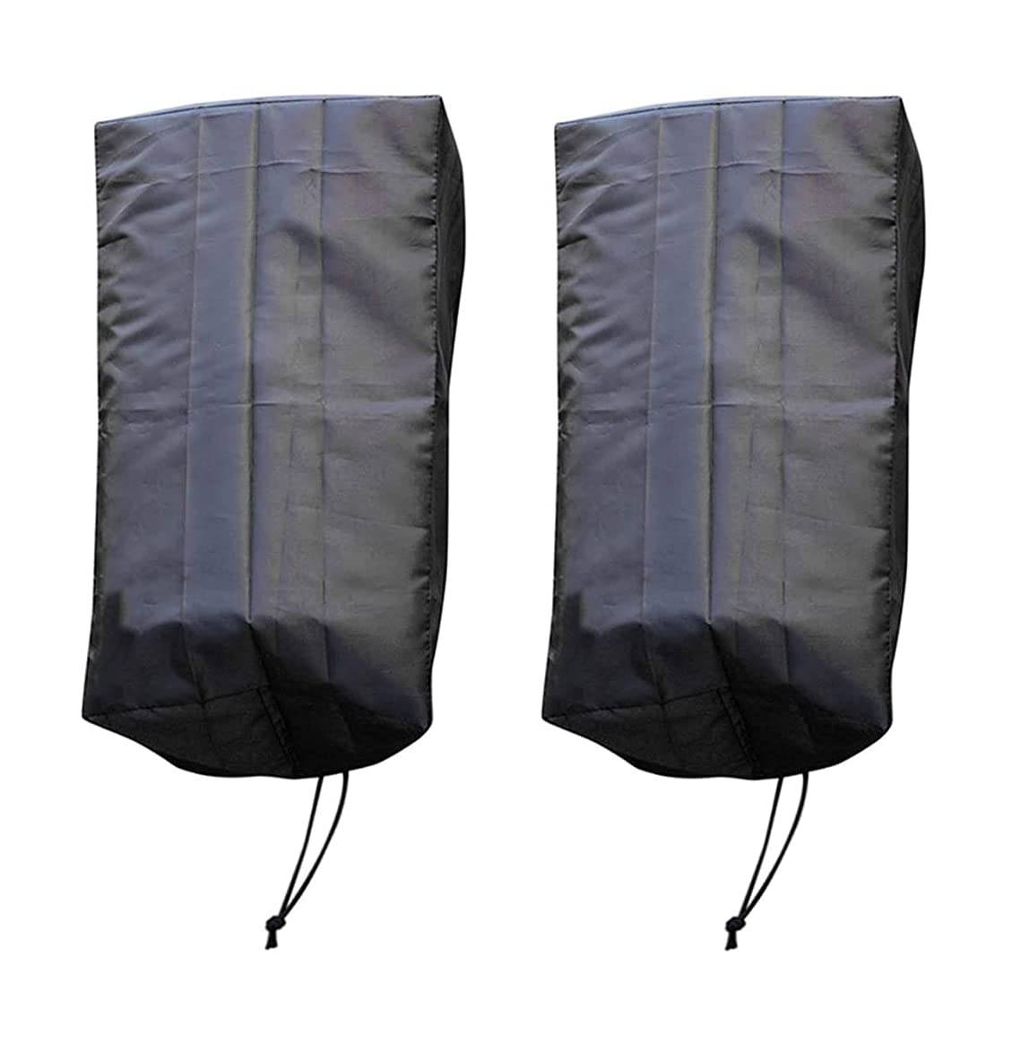 UCARE Speaker Covers Wall Mountable Waterproof Anti-UV Speaker Covers for indoor Outdoor Speakers Oxford Dustproof Patio Speakers Sound Stand Cover (Two Covers)