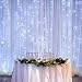 LE LED Curtain Lights, 19.7x9.8ft, 594 LED, 8 Modes, Plug in Twinkle Lights, Cool White, Indoor Outdoor Decorative Wall Window String Lights for Bedroom, Party, Wedding Backdrop, Patio D&eacute;cor and More