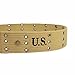 OLEADER WW2 U.S. M1936 Pistol Belt for Gun Holster Magazine Pouch Khaki