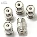 Ancable 5-Pack UHF PL-259 Female to UHF PL-259 Female Coaxial Adaptor Connector Coupler Joiner for CB Ham Radio Antenna
