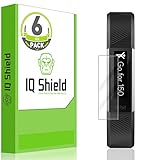 Fitbit Alta HR Screen Protector (2017,Compatible w/ Fitbit Alta 2016), IQ Shield LiQuidSkin (6-Pack) Full Coverage Screen Protector for Fitbit Alta HR HD Clear Anti-Bubble Film