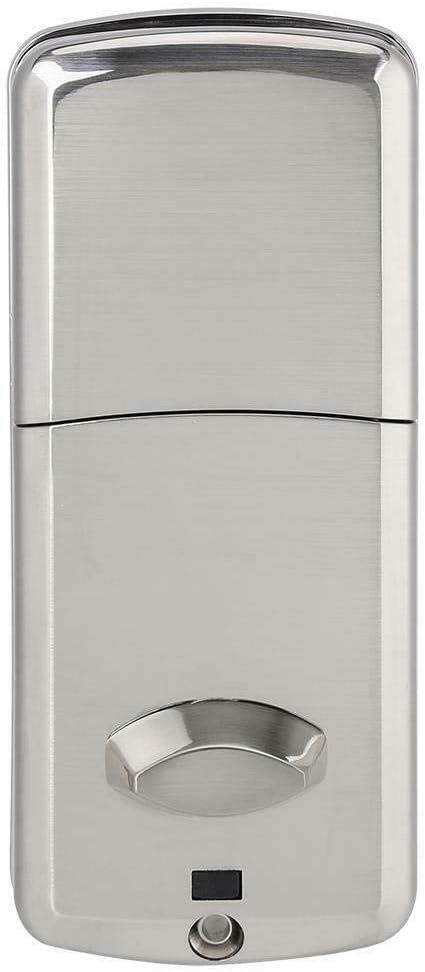 Black Bluetooth Door Lock Home Smart Electronic Touch Screen Code Password Deadbolt Battery Door Lock Unlock with App Code Key for Office Hotel Apartment, Suitable Door Thickness: 30~60mm