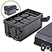 ONLINE LED STORE 12-Slot Relay Box [6 Relays] [6 Blade Fuses] [Bosch Style Relays] [Easy Installation] [OEM Factory Look] - Fuse Relay Box for Automotive and Marine Use