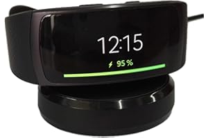 Kissmart Charger for Samsung Gear Fit 2 (SM-R360) / Gear Fit 2 Pro (SM-R365) - Replacement Charging Dock (NOT Fits Galaxy Fit 2 SM-R220)