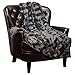 Chanasya Premium Soft Wave Faux Fur Throw Blanket - Soft, Lightweight Reversible Sherpa & Minky Blanket - 50