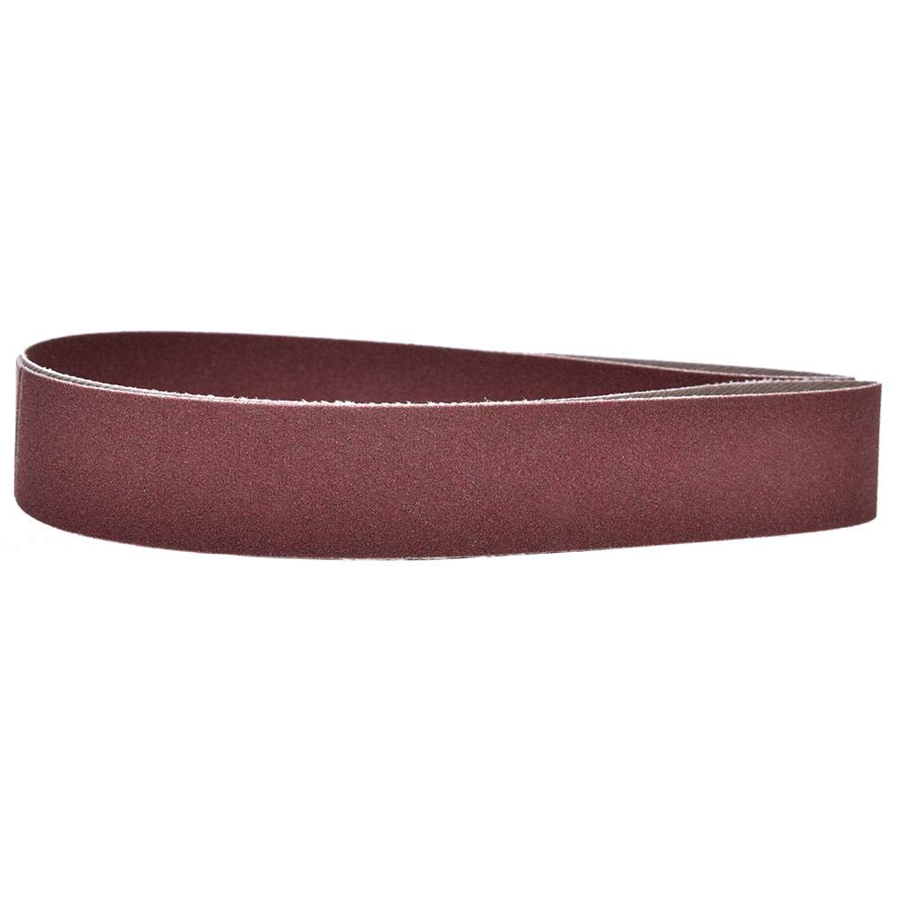 10pcs Abrasive Belts 760x25mm Aluminium Oxide Sanding Belt for Wood Furniture Hardware 30x1 Inch(180#)