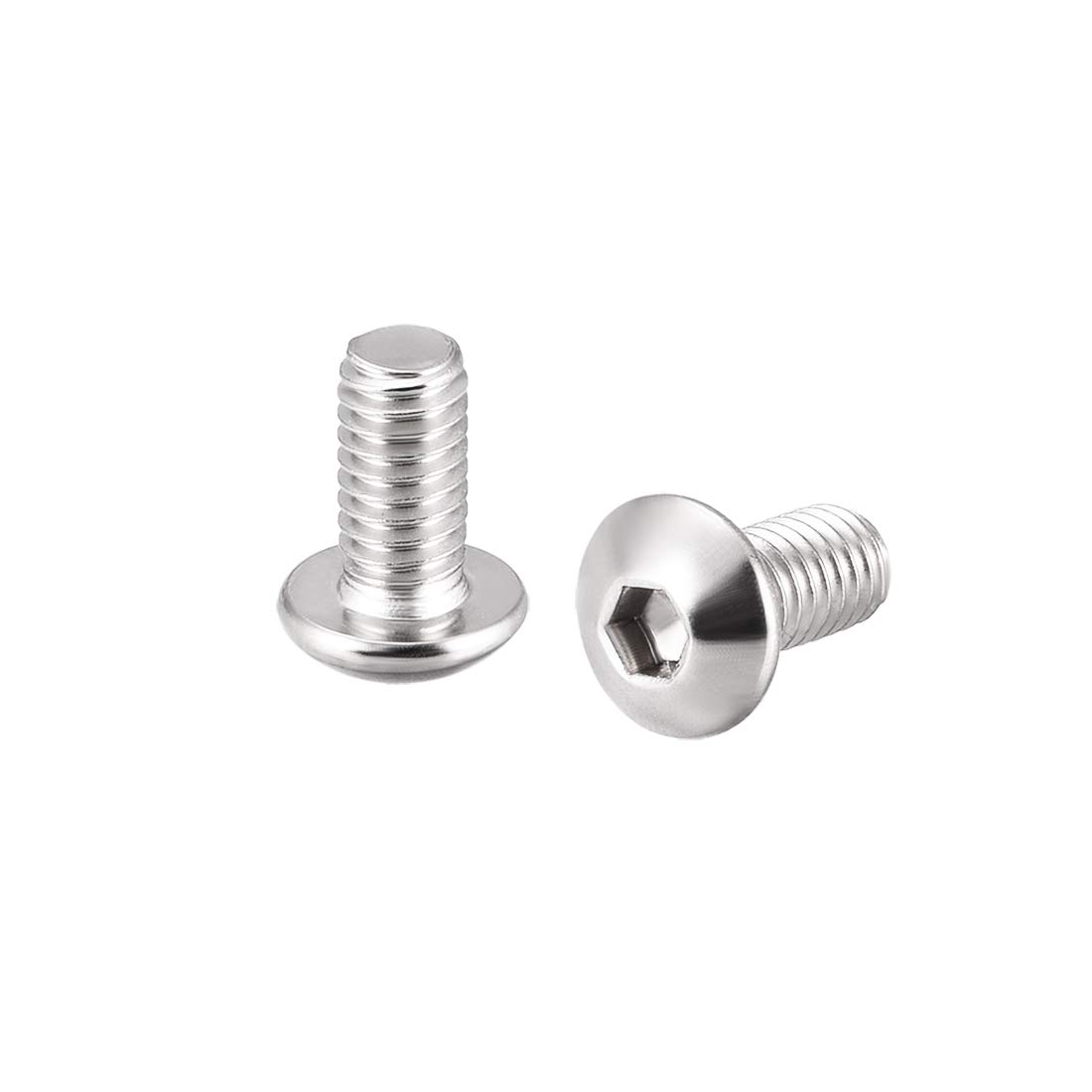 Viti A Sfera M4x6mm Acciaio Inox 304 - 20 Pezzi Con Molla | Esagonale Incassato - Foto 8