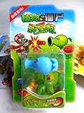 Plants vs Zombies Toys Peashooter / Snow Pea Vinyl Doll Shooting Doll 7cm/2.8