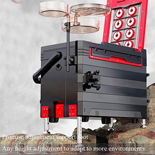 BYDBNR Angelkasten, Angeln Eimer Mehrzweck-Angelbox Tragbarer Werkzeugkasten Zur Aufbewahrung Von Fischen – Bild 4