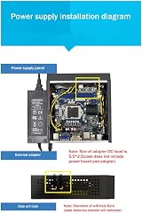 Tsadeer M09 Mini ITX HTPC Case DC Power Supply Industrial Control Desktop view 5