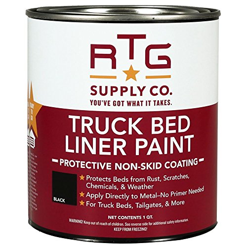 Rtg truck bed liner paint (black, quart)