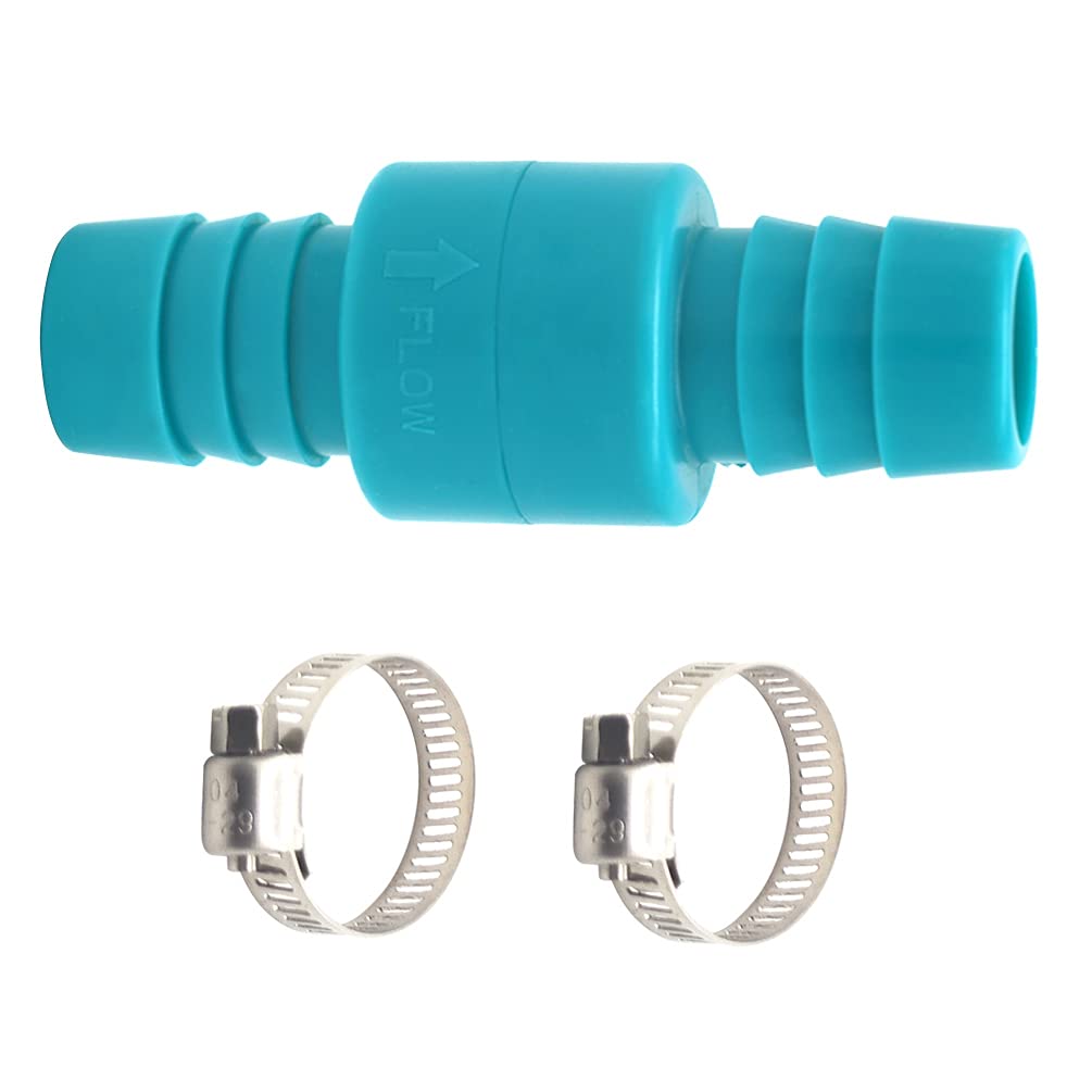 Photo 1 of 3/4 inch Check Valve, Marine Boat Bilge Pump Hose in-line one way, Non Return