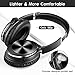 Active Noise Cancelling Headphones, Toptone Foldable Lightweight Bluetooth Headphones Over Ear with Mic Hi-Fi Sound Deep Bass, Comfortable Protein Earpads ANC Wireless Headphonesthumb 3