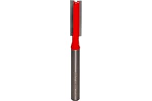 Freud 04-118 5/16-Inch Diameter by 1-Inch Double Flute Straight Router Bit with 1/4-Inch Shank, Multi
