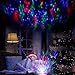 Gemtune Christmas Light Projector LED Patio Lawn light with Flame Pattern, Indoor and Outdoor Waterproof Spotlight Water Wave Night Light for Xmas Birthday Thanksgiving Day Party Holiday Decoration