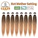 Ombre Pre-stretched Braiding Hair 20
