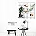 Hosaken Multifunction Grid Panel, Wall Sculptures Display Stand Wall Decor/Wall Display/Organizer, Sculptural Frames & Holders Size:23.6