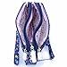 liangdongshop Women's 3 Layers Zipped Cell Phone Wrist Handbags Clutch Crossbody Purse Colorful (model 3)