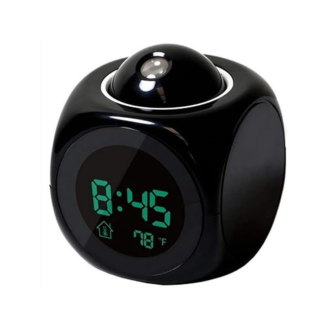 Buy Rockford® Digital LCD Talking Alarm Clock with Projector Time