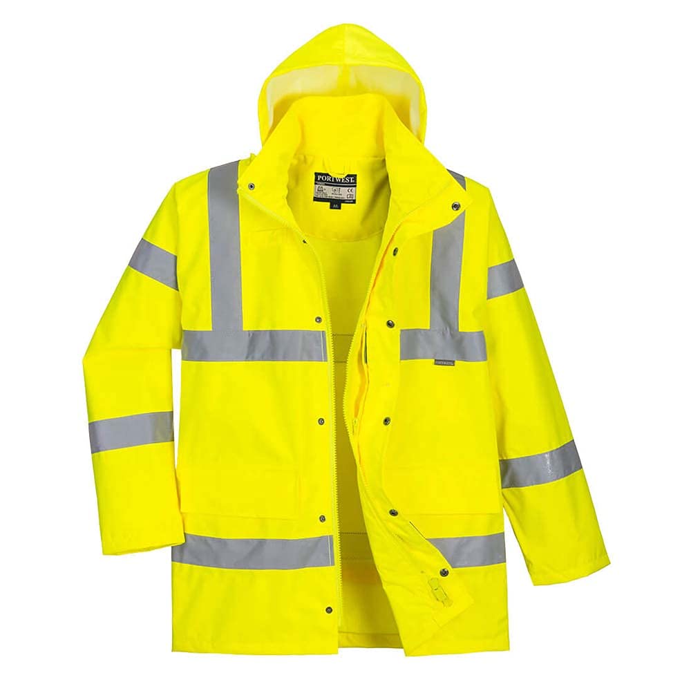Portwest Hi-Vis Breathable Jacket, Size: XL, Colour: Yellow, RT60YERXL