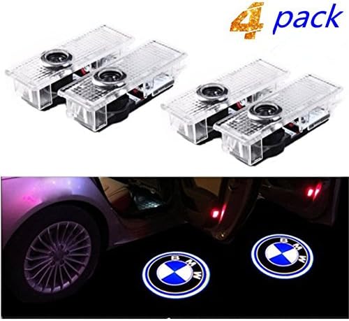 4 Pieces Car Door Lights LED Entry Lighting Welcome Projector Logo Light