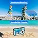 Waterproof Digital Camera Full HD 2.7K 48 MP Underwater Camera Video Recorder Selfie Dual Screens 16X Digital Zoom Flashlight Waterproof Camera for Snorkeling
