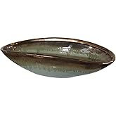 Uttermost 17855 Iroquois - Bowl, Glaze Finish, Blue,Green, 16 W X 4 H X 8 D