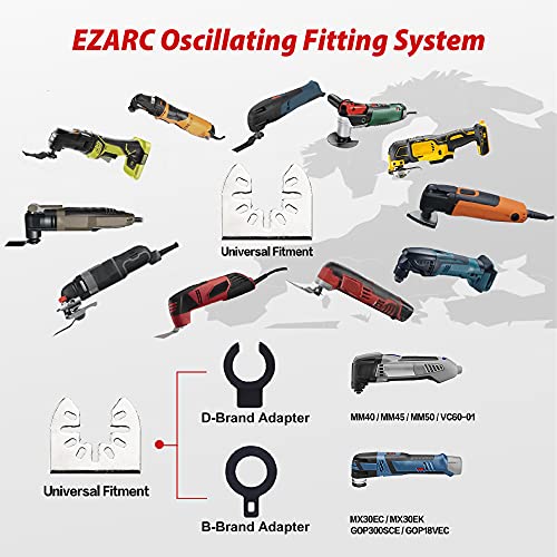 EZARC Oscillating Multi Tool Swing Diamond Blades, Diamond Oscillating
