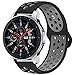 KADES Galaxy Watch 46mm Bands, Gear S3 Bands, 22mm Universal Replacement Strap with Quick Release Pin Compatible for TicWatch Pro, Amazfit Stratos Smart Watch (Black Gray)
