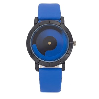 AmazingDays Womens Fashion Casual Cool Unique Pointer Multicolor Style Belt Ladies Quartz Watch