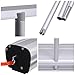 Yescom Portable Trade Show Retractable Roll Up Aluminum 40