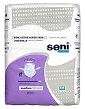Seni Active Super Plus, Underwear for Heavy Incontinence, Medium, 20 Count (Pack of 4)