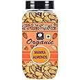 EDZZEL Organic Mamra Giri Almonds Traditional Premium Quality Hygienically Packed | Vegan | Gluten Friendly | NON-GMO | Indian Origin - 250 gm