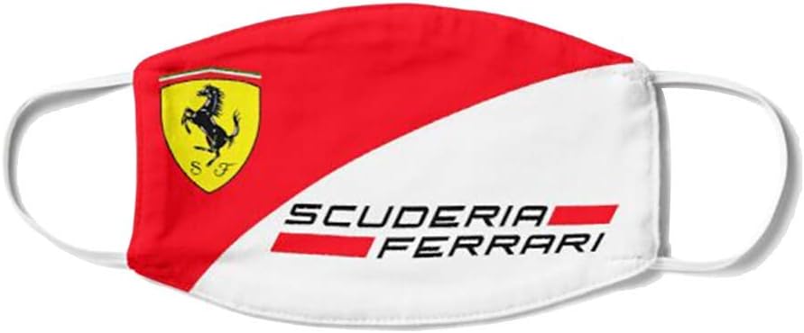 F_1 Ferrari Scuderia Ferrari Red Corner White Mask