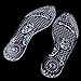Acupressure Magnetic Massage Foot Therapy Reflexology Pain Relief Shoe Insoles 1 Pair Washable and Cutable (Women and Man)