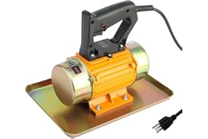 250W Concrete Vibrator, Electric Concrete Finishing Tools, Portable Handheld Cement Mortar Vibrador, 3500RPM Power Trowel Mac
