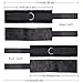 migo888 Under Bed Straps Set with Adjustable Soft Wrist and Ankle Cuffs Suitable for Most Mattress as Couple Role Play kit