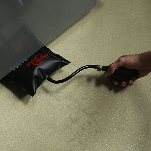 Super PDR Auto Air Wedge Pump Alignment Tool Inflatable Shim Pry Bar Kits and Leveling Tool for Auto Repair Home Universal Use(1 Square air Wedge)