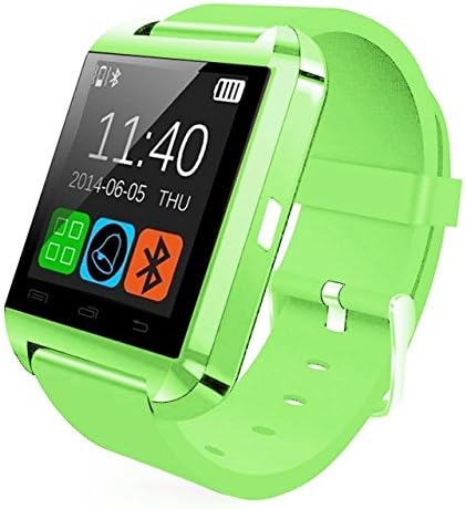 Relee Fitness Tracker Watch,Activity Tracker With Smart Watch for Kids Women Men Phone Mate with Iphone Android Samsung HTC LG (Green)