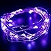 BOLWEO 10ft/3M 30LEDs Battery Powered Christmas Fairy String Lights, Purple Fairy String Lights for Home Bedroom Indoor Outdoor Christmas Tree Party Decoration