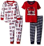 Carter's Baby Boys' 4 Piece Graphic Tee PJ Set (Baby)