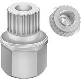 JEUCLEL 40/23PT Wheel Locking Nut Key for BMW, Anti-Theft Lug Nut Removal | Wheel Lock Nut Socket Adapter, Anti-Theft Screw Remover, Hand Repair Tool, Tyre Fitting, garage