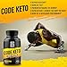 Keto Diet Pills - Fat Burner Weight Loss Supplement for Keto Diet - Boost Energy and Metabolism - Best Ketosis Supplement for Women and Men - Code Keto - 60 Capsules
