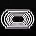 Topunder Metal Die Cutting Dies Stencil for DIY Scrapbooking Album Paper Card Decor Craft C