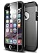 Spigen Tough Armor FX iPhone 6 Case with Extreme Protection and Front Built-in Screen Protector Cover for iPhone 6S / iPhone 6 - Gunmetal