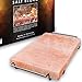 Majestic Pure Pink Himalayan Salt Block - with Stainless Steel Holder - 12in x 8in x 1.5in
