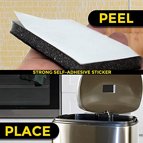 Trash Can, Diaper Pail, Garbage Bin Deodorizer Works with iTouchless