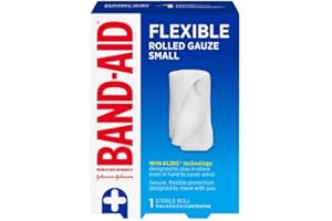 Johnson's Red Cross Brand Hospital Grade Rolled Kling Gauze Bandage, 5 cm